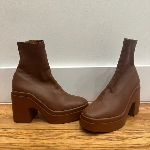 Robert Clergerie Brown Boots - Picture 3 of 6